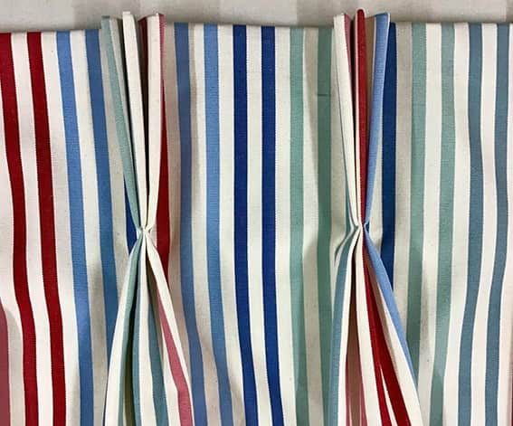 Multi Stripe fabric from Ian Mankin